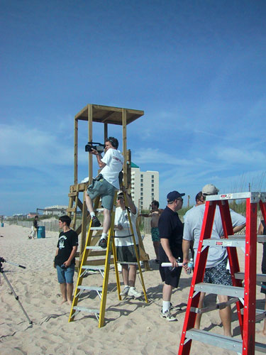 Carolina Beach Video Shoot