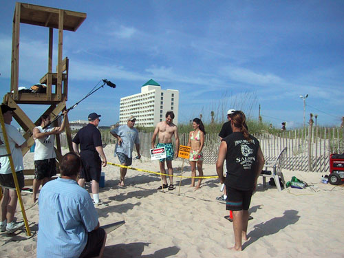 Carolina Beach Video Shoot
