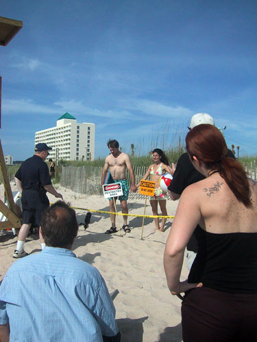 Carolina Beach Video Shoot
