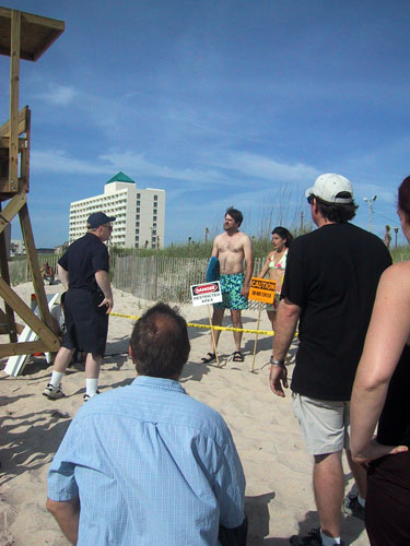 Carolina Beach Video Shoot