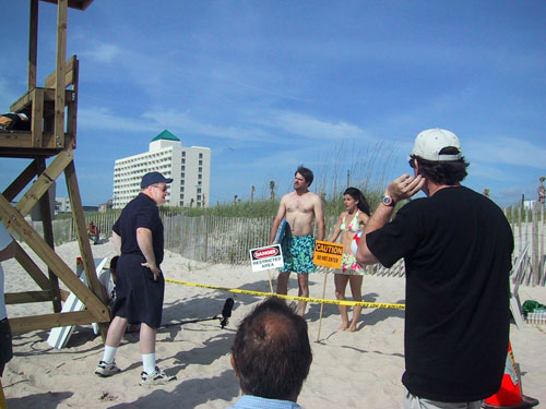 Carolina Beach Video Shoot