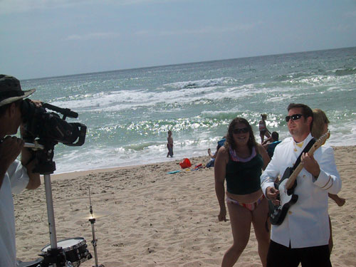 Carolina Beach Video Shoot