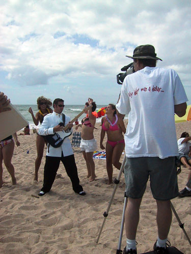 Carolina Beach Video Shoot