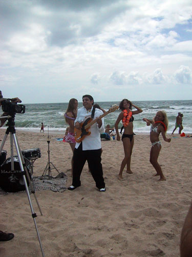 Carolina Beach Video Shoot