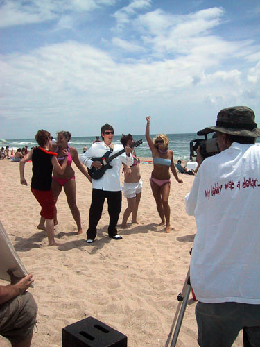 Carolina Beach Video Shoot